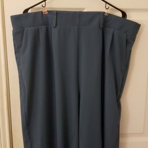 Teal/Blue crepe pant - Torrid - size 3